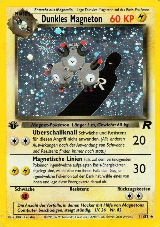 Dunkles Magneton - Pokémon TCG